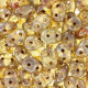 SuperDuo Beads 2.5x5mm Crystal - Picasso